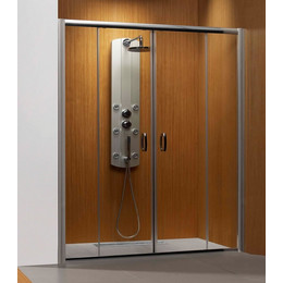 Душевая дверь Radaway Premium Plus DWD 150х190 см, хром/прозрачное фото 