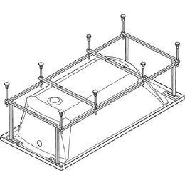 Каркас для ванны Santek Каледония 170x75 см фото 