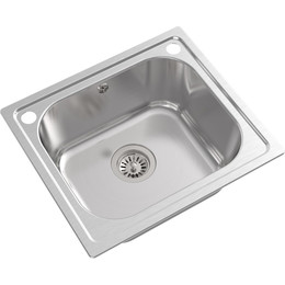 Кухонная мойка Oulin OL-203 1 мм, нержавеющая сталь фото 