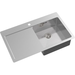 Кухонная мойка Oulin OL-FTR102R 1,2 мм, нержавеющая сталь фото 