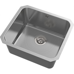 Кухонная мойка Oulin OL-U104 1,2 мм, нержавеющая сталь фото 