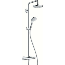 Душевая стойка Hansgrohe Croma Select S 180 2jet Showerpipe 27253400, белый/хром фото 