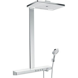 Душевая стойка с термостатом Hansgrohe Rainmaker Select 460 Showerpipe 27106400 фото 