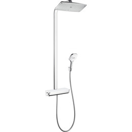 Душевая стойка Hansgrohe Raindance Select 360 Showerpipe 27112400, белый/хром фото 