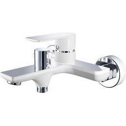 Смеситель для ванны Haiba HB60505-8, белый/хром фото 