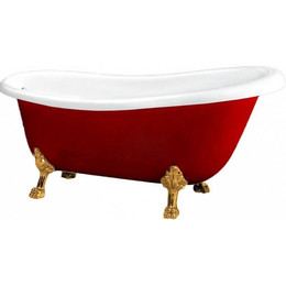 Ванна отдельностоящая BelBagno BB04-ROS 170х80 см фото 
