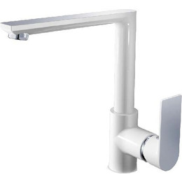 Смеситель для кухни Haiba HB70505-8, белый/хром фото 