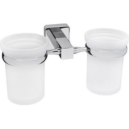 Стакан двойной для зубных щеток WasserKraft Lippe K-6528D фото 