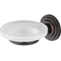 Мыльница WasserKraft Isar K-7329, цвет тёмная бронза фото 