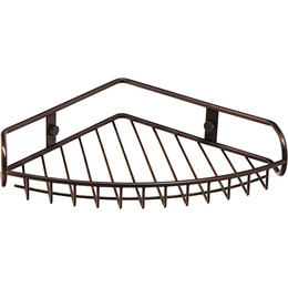 Полочка WasserKraft Isar K-1711 25 см, цвет тёмная бронза фото 