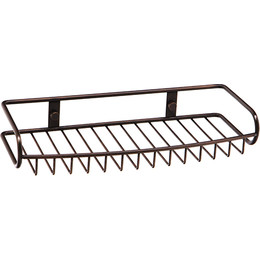 Полочка WasserKraft Isar K-1811 30 см, цвет тёмная бронза фото 