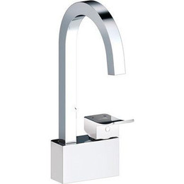 Смеситель для кухни WasserKraft Aller 1067WHITE, белый/хром фото 