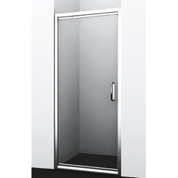 Душевая дверь WasserKraft Salm 80 см 27I27, хром/прозрачное фото 