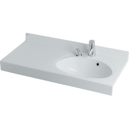 Раковина Акватон Отель 100 см 1A70083NOT01R фото 