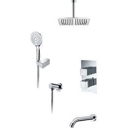 Душевая система для ванны с термостатом WasserKraft A171568 Thermo фото 