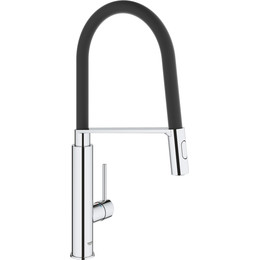 Смеситель для кухни Grohe Concetto new 31491000, хром/чёрный фото 
