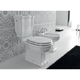 Унитаз-компакт вертикальный слив ArtCeram Hermitage HEV008 01 00 bi фото 