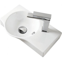 Раковина подвесная ArtCeram Lavamani Union 45 см LML001 01 00 bi фото 