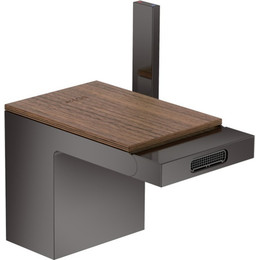 Смеситель для биде Axor MyEdition 47212330, чёрный/орех, Цвет производителя: чёрный, орех фото 