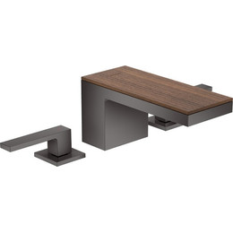 Смеситель для раковины Axor MyEdition 47052330, чёрный/орех, Цвет производителя: чёрный, орех фото 