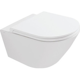 Унитаз подвесной безободковый Globo Forty3 FOS05.BI фото 