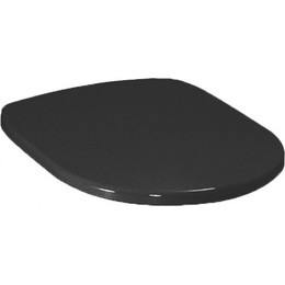 Сиденье с крышкой для унитаза Artceram Azuley микролифт AZA001 03 71 nero/cr фото 