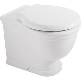 Унитаз приставной Globo Paestum PA025.BI фото 