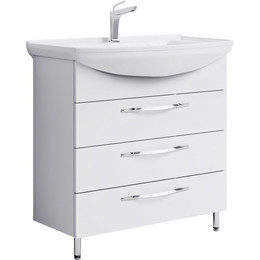 Тумба напольная с раковиной Aqwella Аллегро 75 см Agr.01.07/3 фото 