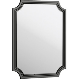 Зеркало Aqwella La Donna 72 см LAD0207BLK, черный фото 