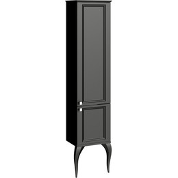 Пенал напольный Aqwella La Donna 40 см LAD0504BLK, черный фото 