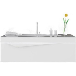 Тумба подвесная с раковиной Aqwella Clarberg Papyrus 120 см PAP0112E фото 