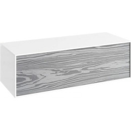 Тумба дополнительная Aqwella Genesis Н12/MG 120 см GEN0312MG, белый/серый фото 