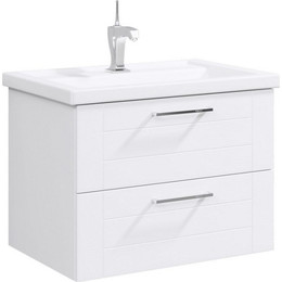 Тумба подвесная с раковиной Aqwella Манчестер 70 см MAN01072 фото 