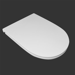 Сиденье с крышкой для унитаза Kerasan Aquatech микролифт 379101 bi/cr фото 