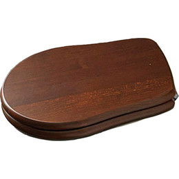 Сиденье с крышкой для унитаза Kerasan Retro 109040 noc/cr, цвет дерево фото 