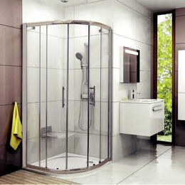 Душевое ограждение Ravak Blix XP2CP4 90x90 см X3B270C00Z1C алюминий/прозрачное фото 