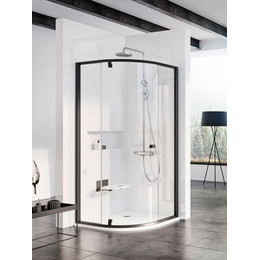 Душевое ограждение Ravak Pivot PSKK3 100 см 376AA300Z1 чёрный/прозрачное фото 
