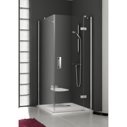 Душевое ограждение Ravak SmartLine SMSD2+SMPS 110х80 см R, хром/прозрачное фото 
