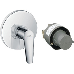 Набор для душа Hansgrohe Logis E 71608000 (внешняя + скрытая часть) фото 