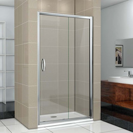 Душевая дверь Bas Infinity WTW-130-G-CH хром/матовое фото 