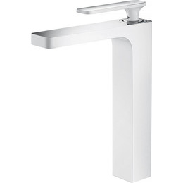 Смеситель для раковины высокий Timo Torne 4311/00-16F, хром/белый фото 