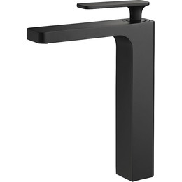 Смеситель для раковины высокий Timo Torne 4311/03F, черный фото 