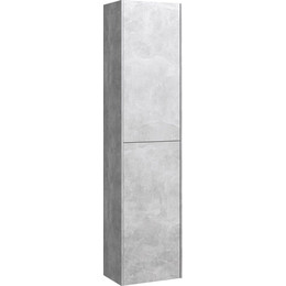 Пенал подвесной Aqwella 5 Stars Mobi 35 см MOB0535BS/MOB0735BS, бетон светлый фото 