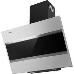Вытяжка Maunfeld Bridge 60, нержавеющая сталь (чёрное стекло) фото 