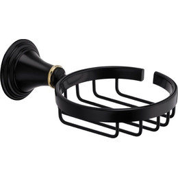 Мыльница Fixsen Luksor FX-71609B, цвет черный фото 