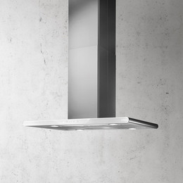 Вытяжка ELICA GALAXY ISLAND WHIX/A/90X45 (белое стекло) фото 