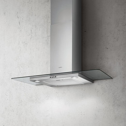 Вытяжка Elica flat Glass IX/A/90 (прозрачное стекло) фото 