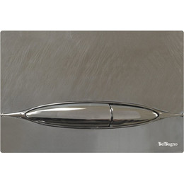Кнопка смыва BelBagno ARTCRAFT BB-P46018, хром/металл фото 