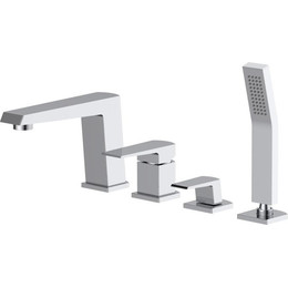 Смеситель для ванны BelBagno Arlie ARL-VIM4-CRM фото 