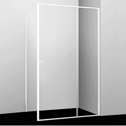 Душевое ограждение WasserKraft Rhin 120х90 см 44S07, белый/прозрачное фото 